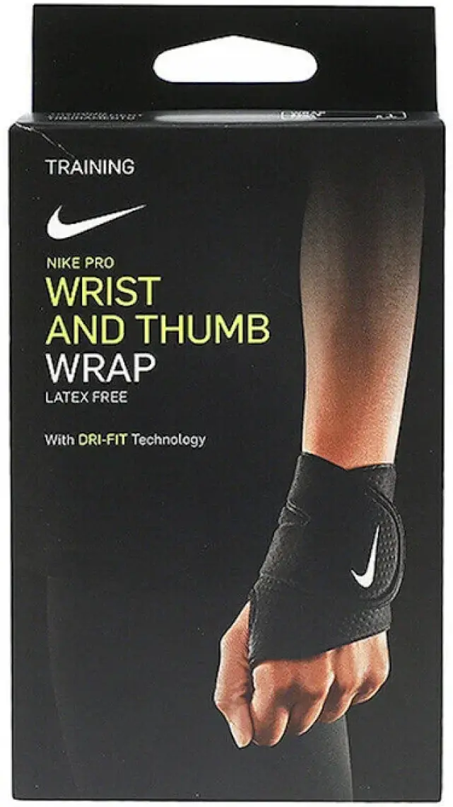 Nike Pro Wrist And Thumb Wrap 3.0 Unisex El Bilekliği N.100.0679.010.OS-Siyah