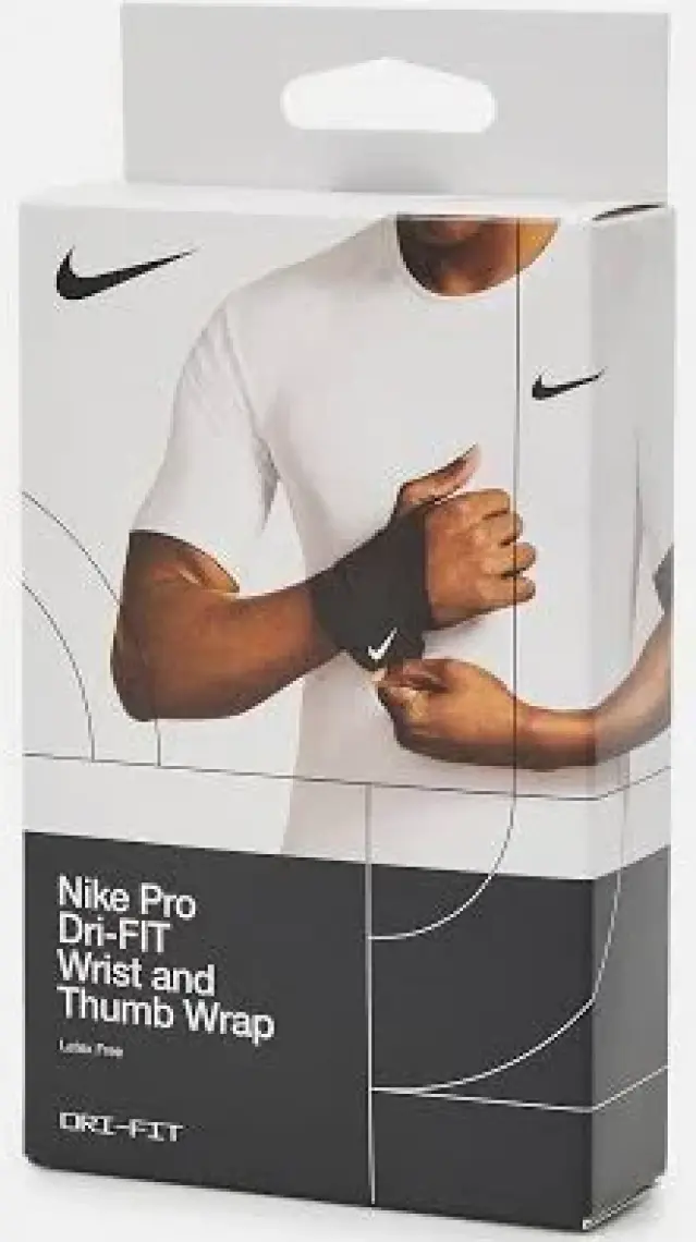 Nike Pro Wrist And Thumb Wrap 3.0 Unisex El Bilekliği N.100.0679.010.OS-Siyah