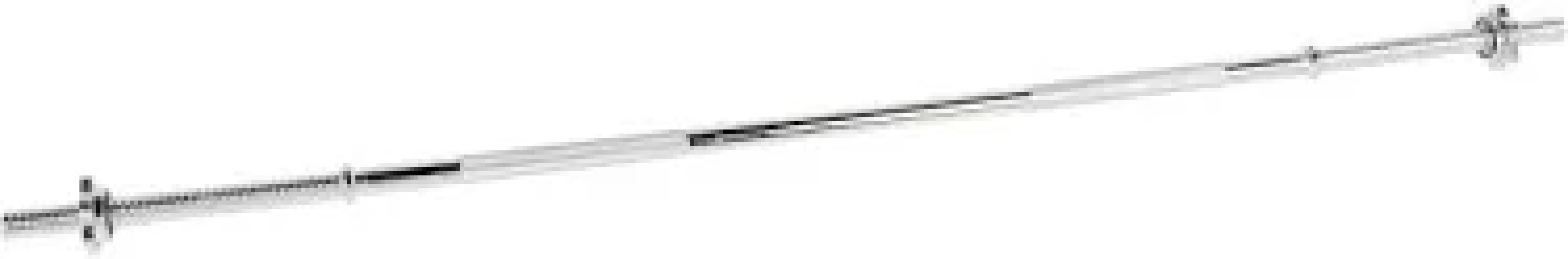 Delta 160 cm Krom İçi Dolu Düz Uzun Bar (Ağırlık - Halter - Dambıl Barı)