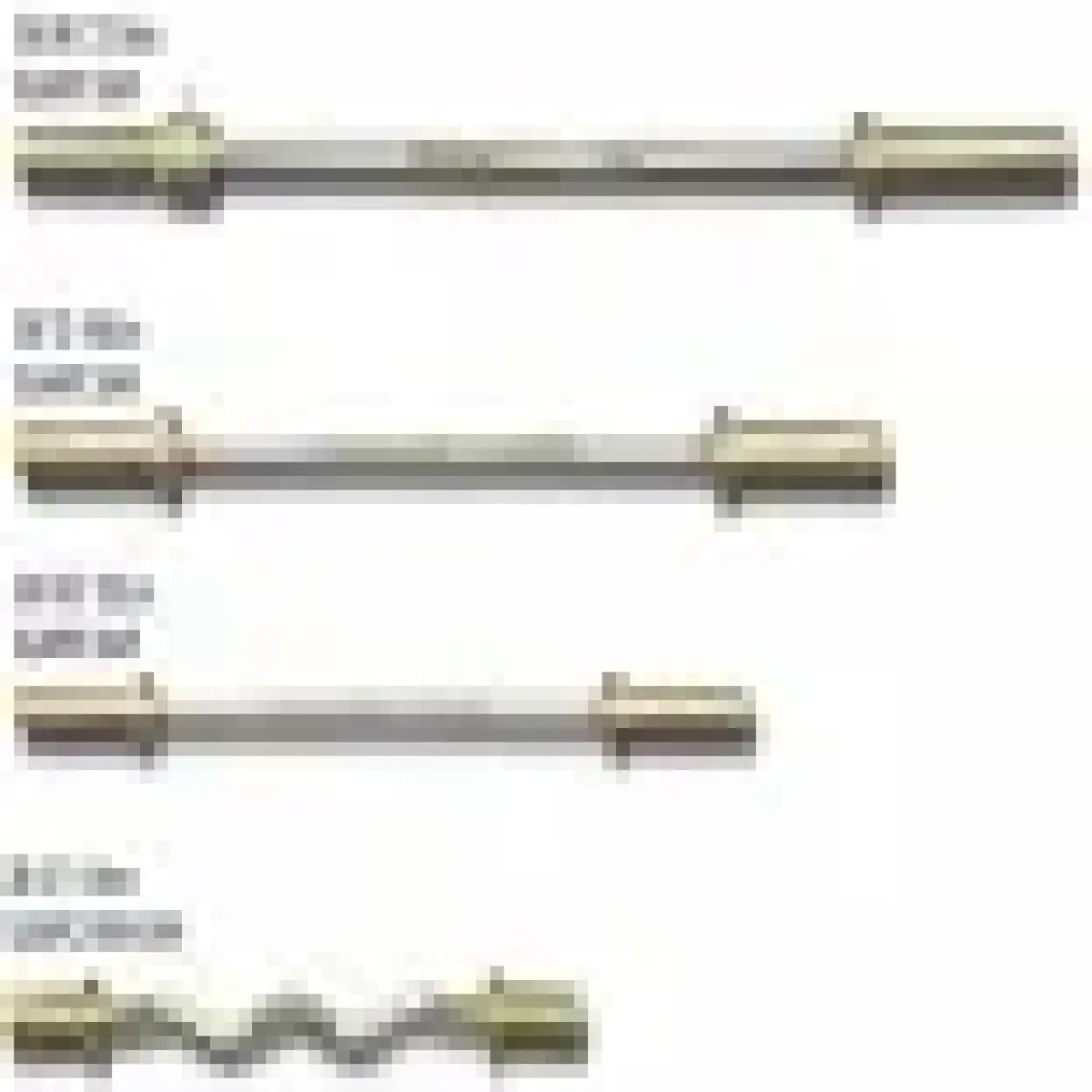 Diesel Olimpic Düz Bar 218Cm