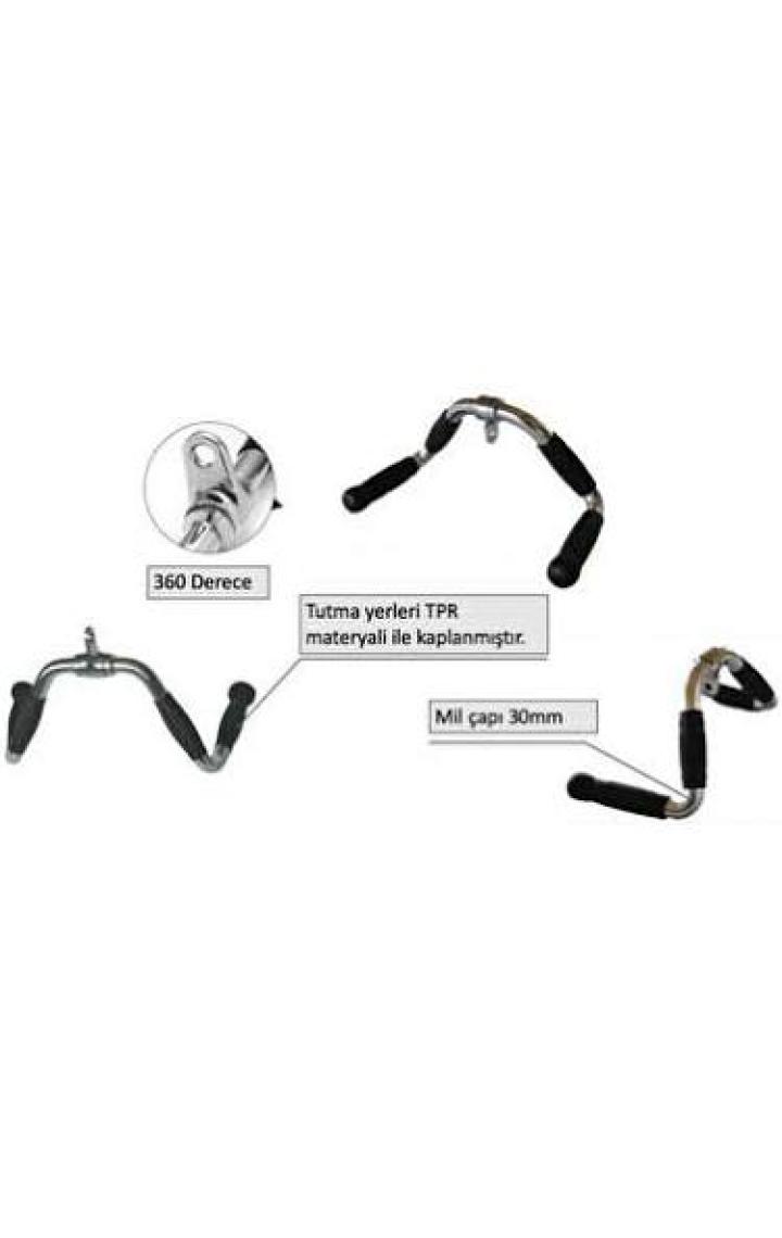 Proforce Triceps Bar Ergonomik Tutma Kolları