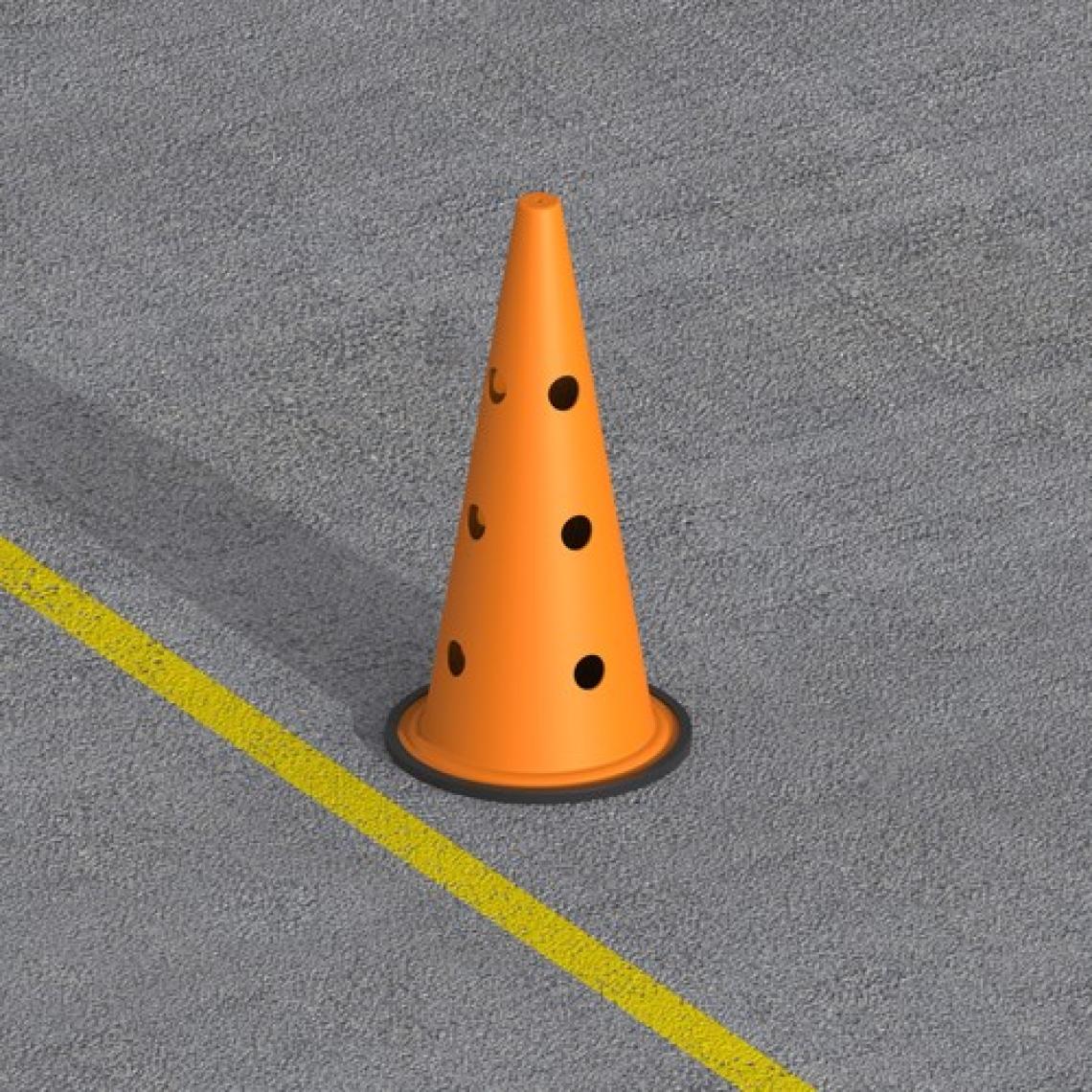 Avropai Antrenman Hunisi Idman Hunisi Parkur Hunisi Spor Hunisi Eğitim Hunisi Delikli Huni 42 cm