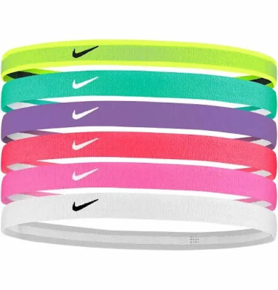 Nike Y Swoosh Sport Headbands 6 Pk Unisex Saç Bandı N.100.3042.966.OS-Çok Renkli