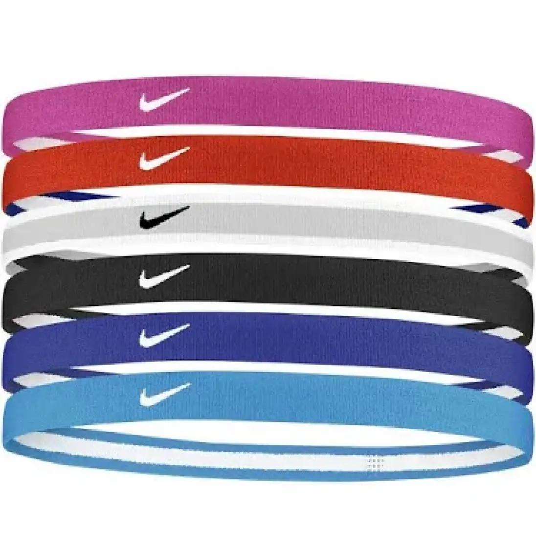 Nike Y Swoosh Sport Headbands 6 Pk Unisex Saç Bandı N.100.3042.966.OS-Çok Renkli