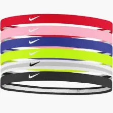 Nike Y Swoosh Sport Headbands 6 Pk Unisex Saç Bandı N.100.3042.966.OS-Çok Renkli