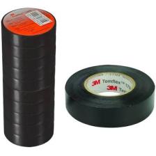 3m Temflex 1300E Pvc Izole Bant Siyah 10LUK Paket 0.13MM x 19MM x 0.13MM