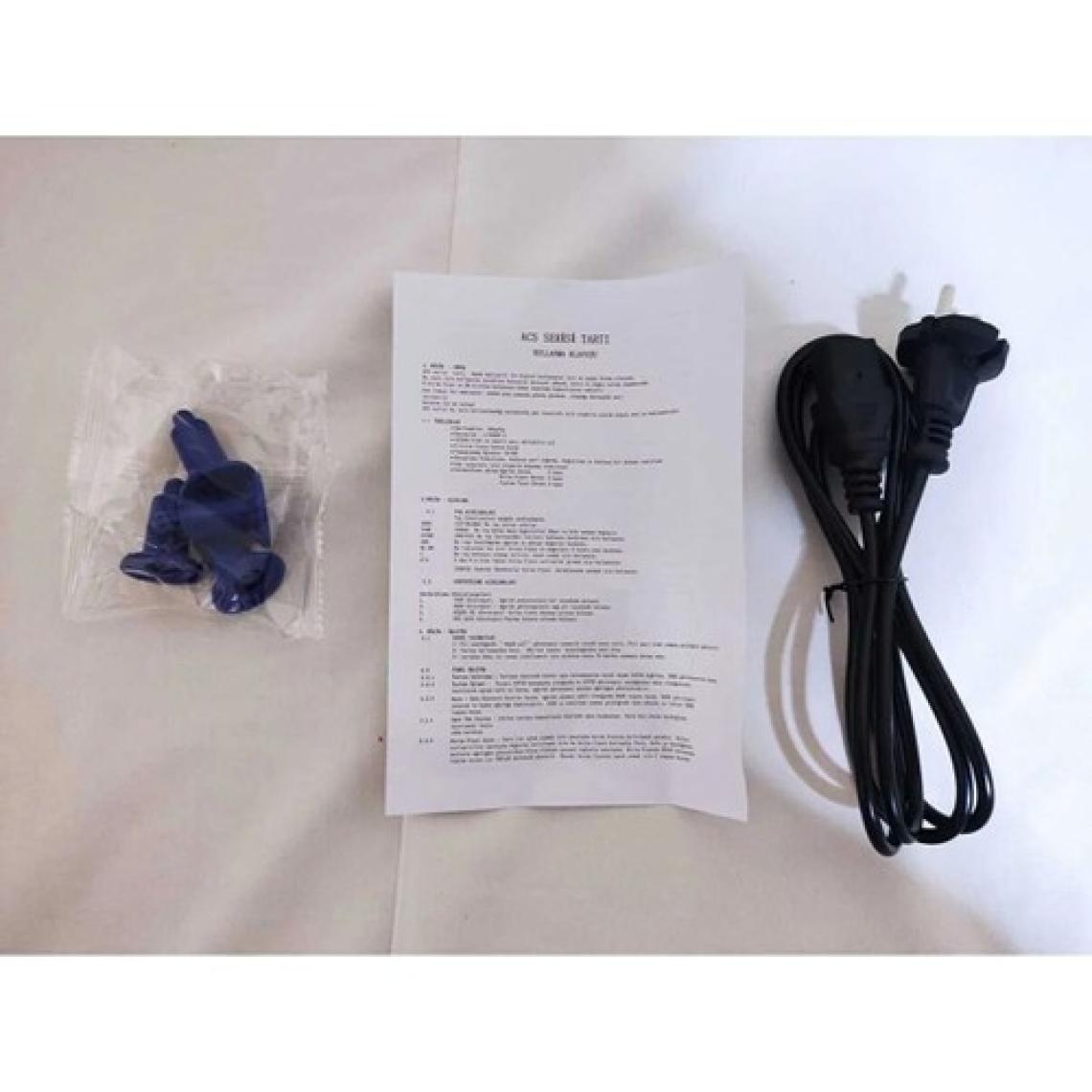 Teknika Teknika ACS-809T+C 40 kg Elektronik Terazi (Şarjlı + Adaptörlü)