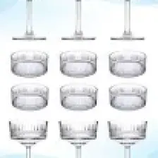 Paşabahçe Elysia 440436 6'lı Kadeh & 530038 6'lı Kase Seti FMA91191 FMA01607 414 Elysia 6'lı Kadeh 6'lı Kase
