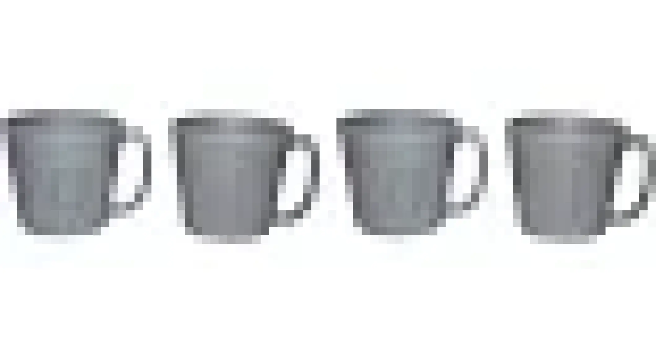 Starbucks® Klasik Seri Kupa - Gri 89 ml