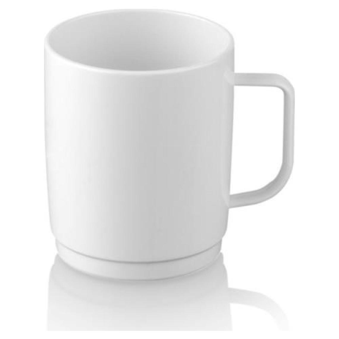 Plastport Kırılmaz Çay Kahve Kupası - Beyaz 300 ml - 6 Adet