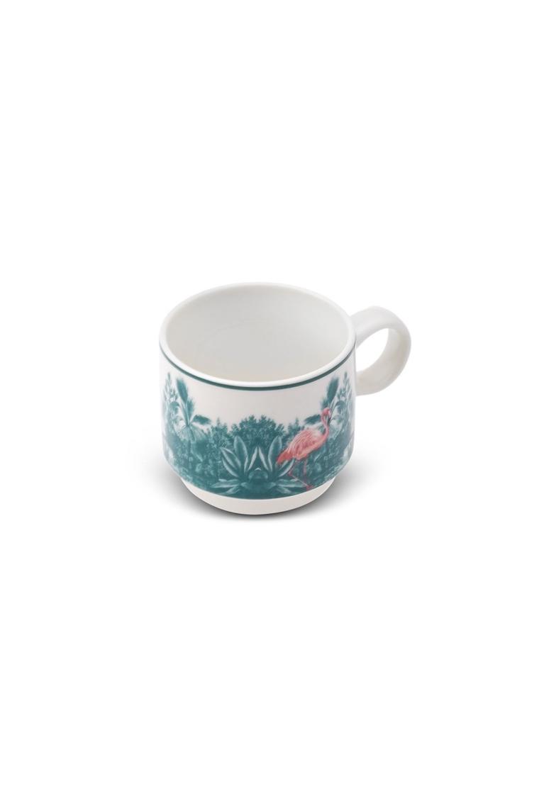 Jungle 5 Parça Standlı Çay Fincanı Seti 4x160 Ml
