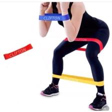 Clifton Latex Aerobik Band Pilates Yoga Fitness Squat Çalışma Lastiği Kırmızı