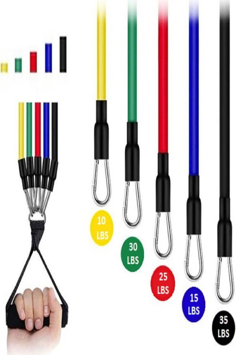 12 Parça Deluxe Profesyonel Direnç Lastiği Seti Latex Premium Kalite Fitness Kondisyon Direnç Lastik