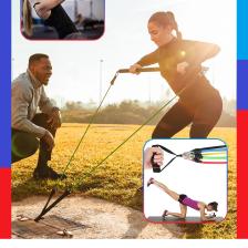 12 Parça Deluxe Profesyonel Direnç Lastiği Seti Latex Premium Kalite Fitness Kondisyon Direnç Lastik