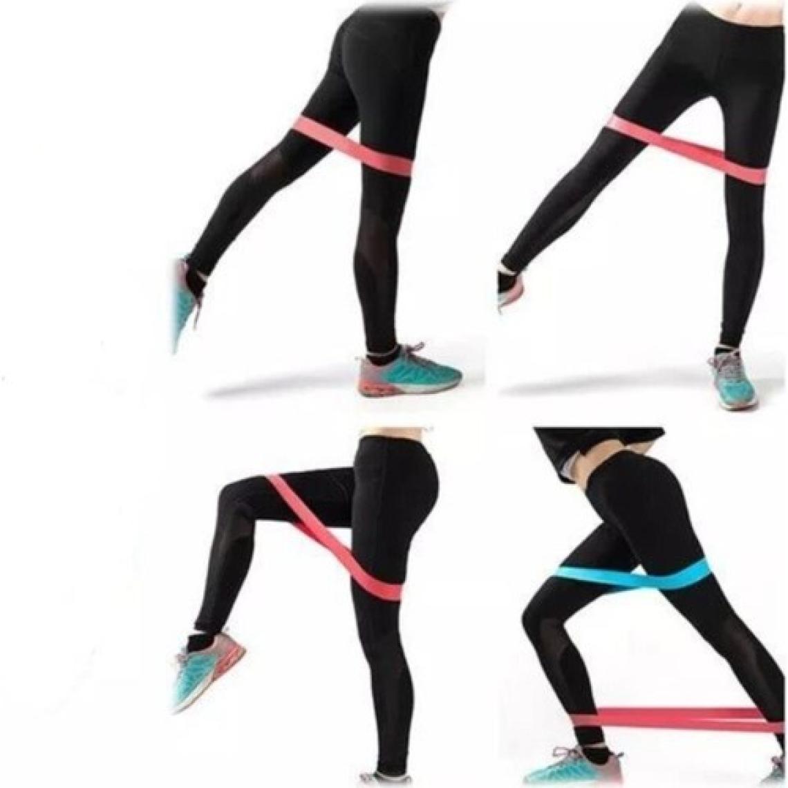 Technosmart 5 Li Farklı Dirençte Aerobik Bandı Pilates Squat Çalışma Lastiği