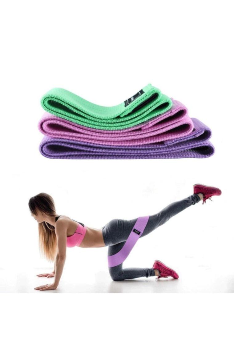 Technosmart Loop Band Direnç Bandı Spor Egzersiz Aerobik Pilates Squat Lastiği Fitness Yoga