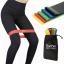 Çantalı Direnç Bandı Fitness Pilates Esnetme Lastiği 5'li Set