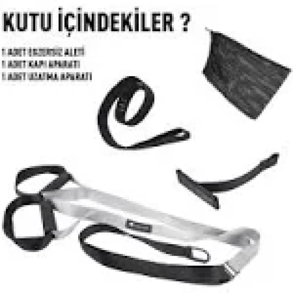 Rebuwo Suspension Trainer Cross Training Egzersiz Seti Yeşil