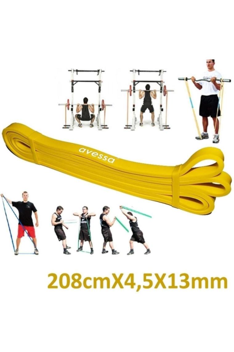 Latex Güç Bandı Direnç Lastiği Lpb13 Sarı