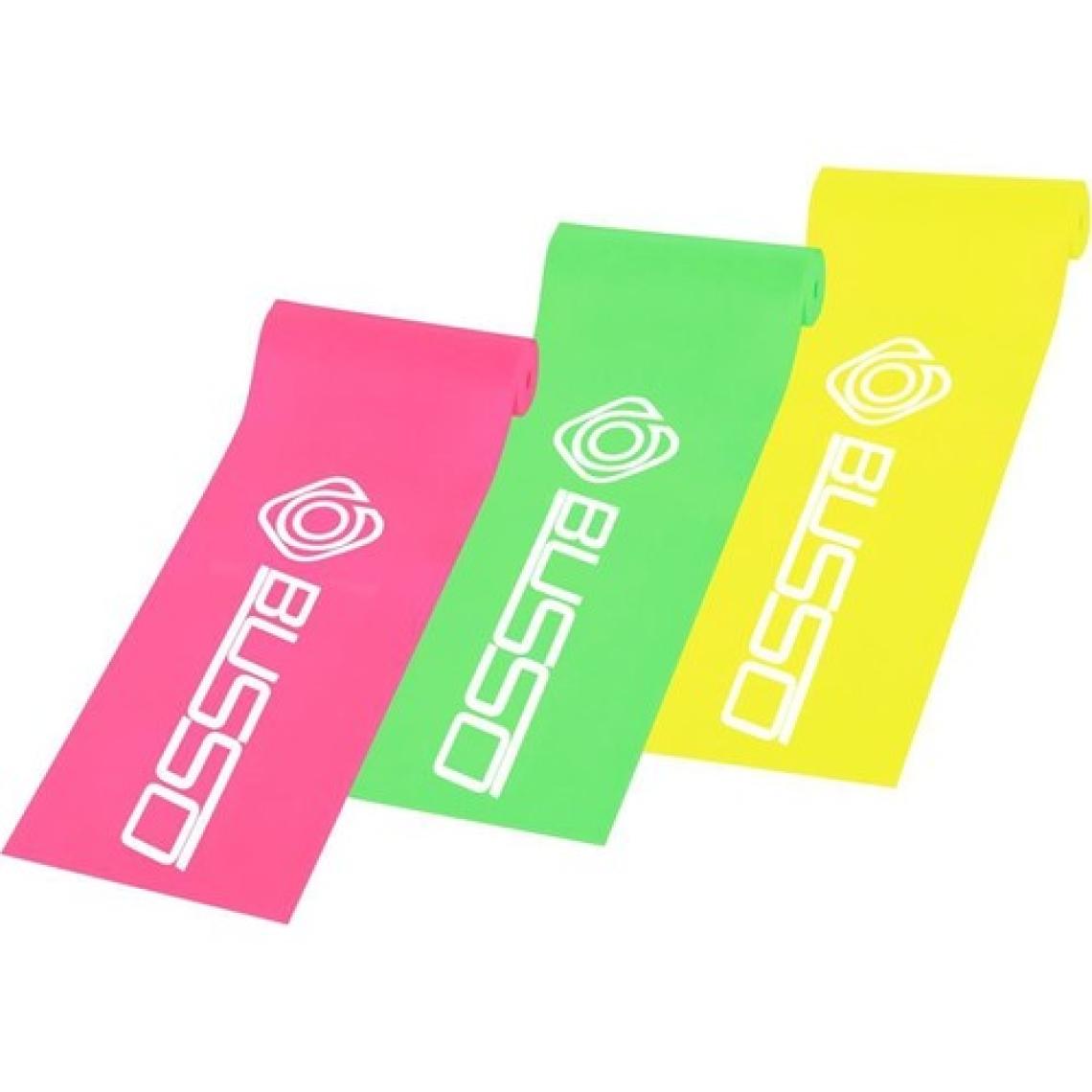 Busso Bls-45 Busso 3'lü Pilates Lastiği 90 Cm*7,5 cm