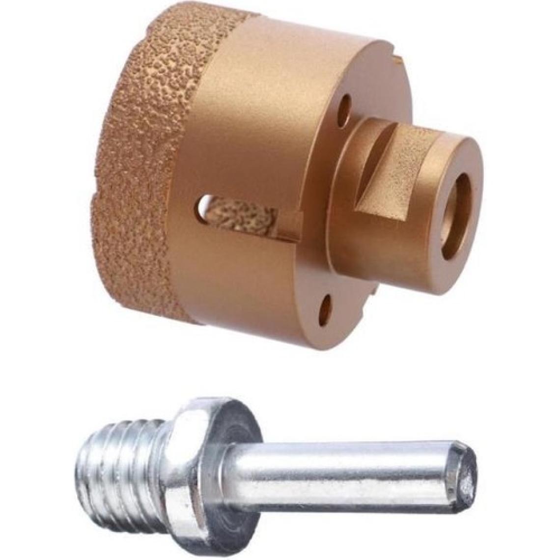 Depomega 65 mm Granit Mermer Seramik Delme Panç Spiral ve Matkap Için Aparatlı M14