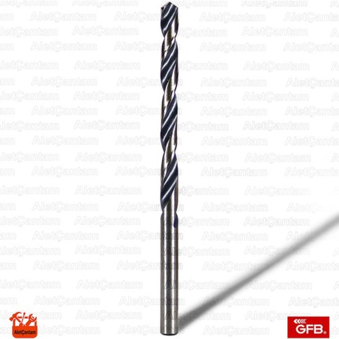 Gfb Uzun Boy Hss Matkap Ucu Metal Ahşap 1 mm (55 mm Boy)