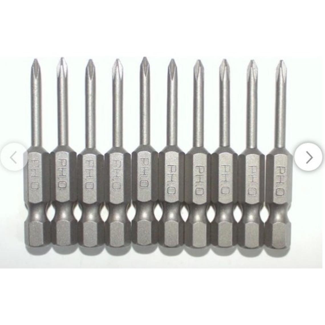 Reko Yıldız Bits Şarzlı Tornavida Ucu Ph0 75 mm 10'lu