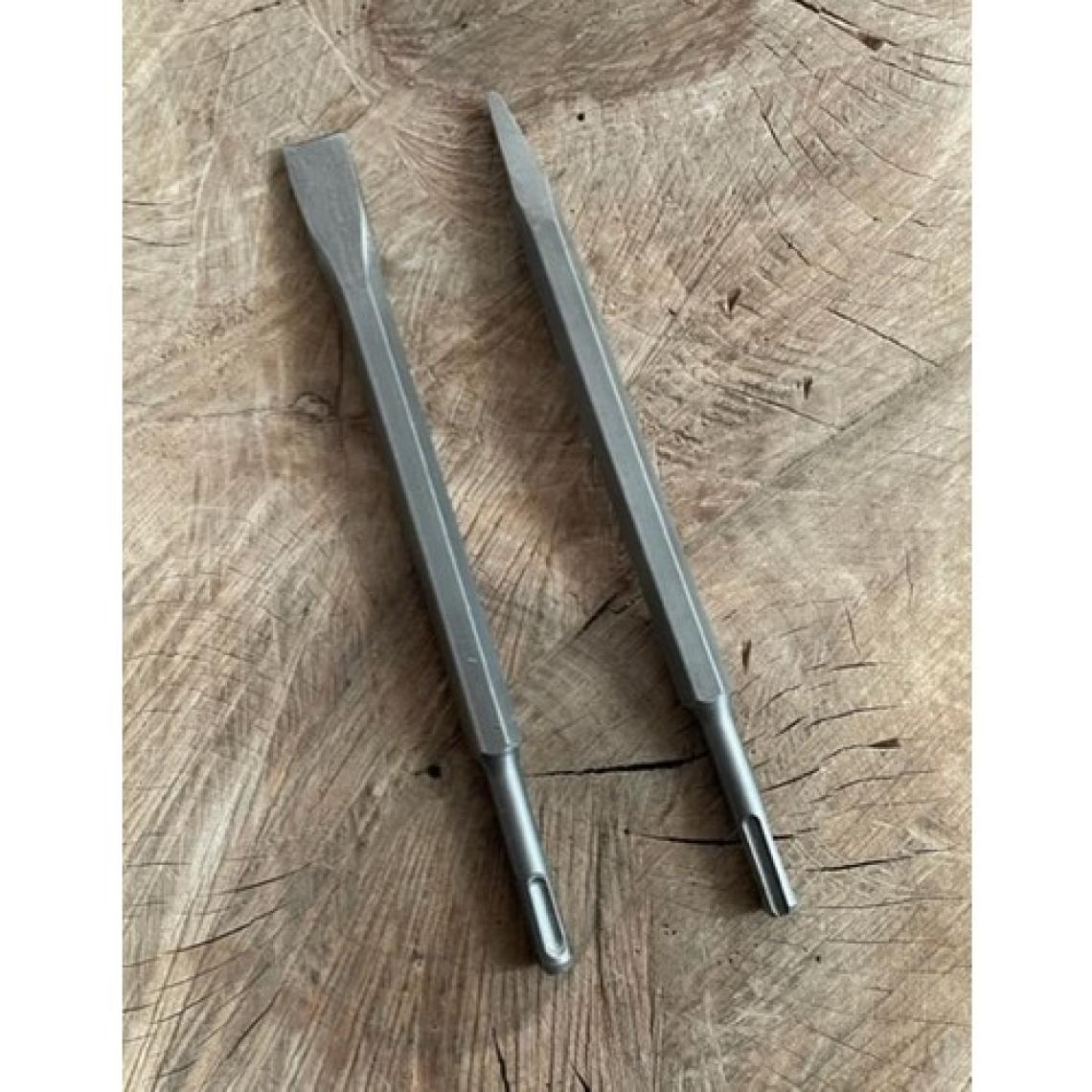 Özs Sds Plus Keski Murç 250MM Sivri Yassı Keski Kırıcı Delici 2 Parça