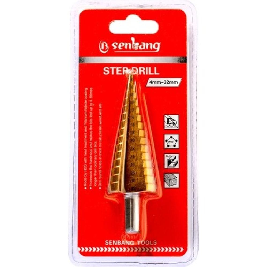 Merttools Senbang Kademeli Matkap Ucu 4 x 32 mm