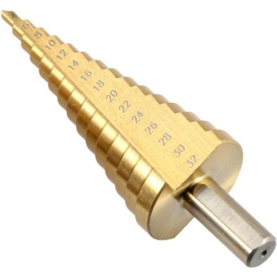 Depomega Paslanmaz Kademeli Matkap Ucu Sac Delme Uç 4- 32 mm