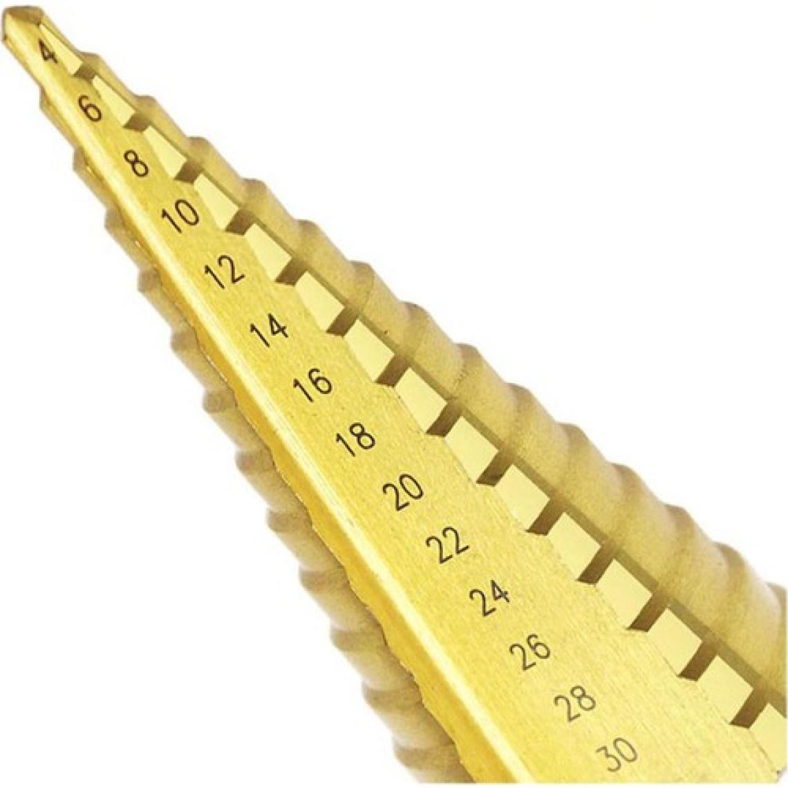 Depomega Paslanmaz Kademeli Matkap Ucu Sac Delme Uç 4- 32 mm
