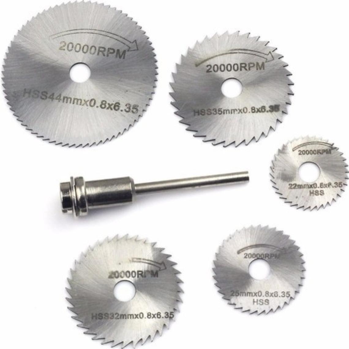Merttools 12'li Set Hss Matkap Ucu 6'lı Ahşap Oyma Dremel + 6'lı Döner Dairesel Mini Testere