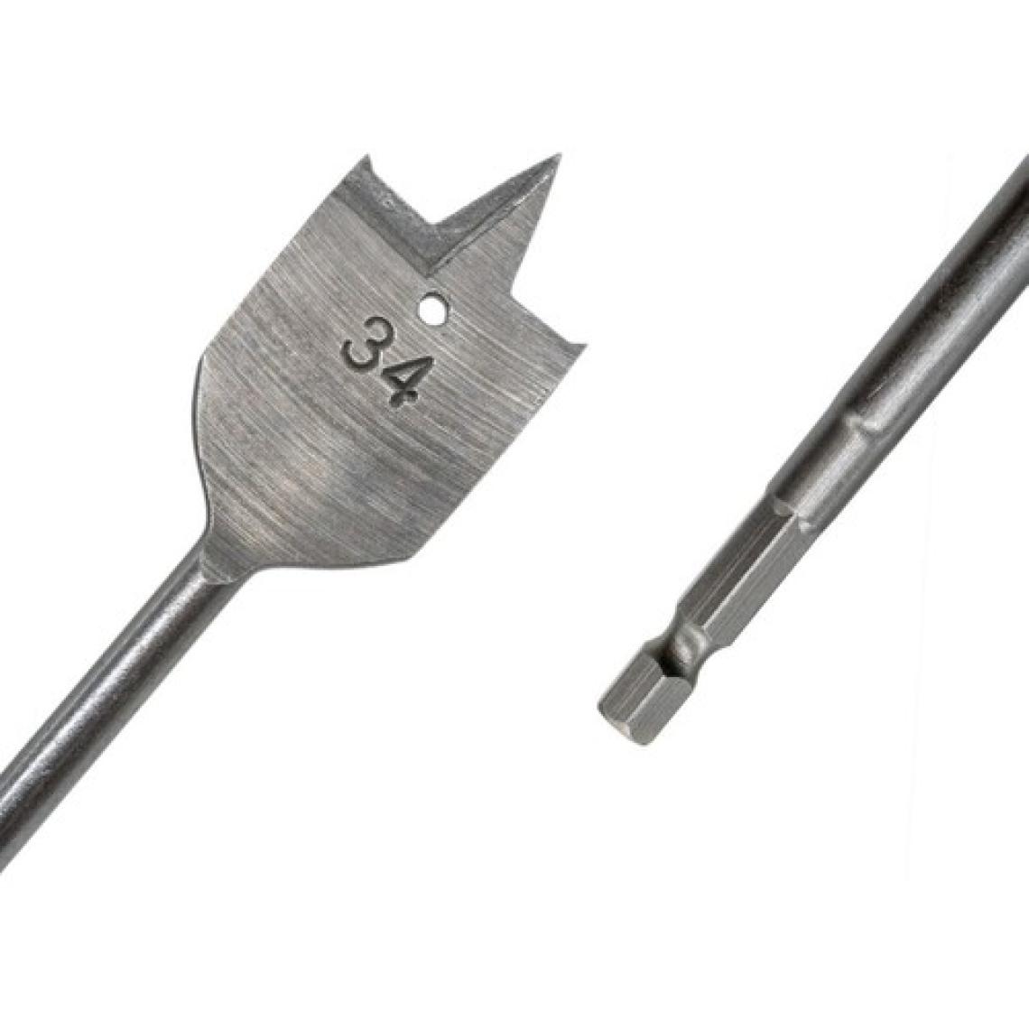 Topshop TH03128 Bits Saplı Ahşap Yaprak Kelebek Matkap Ucu 34 mm