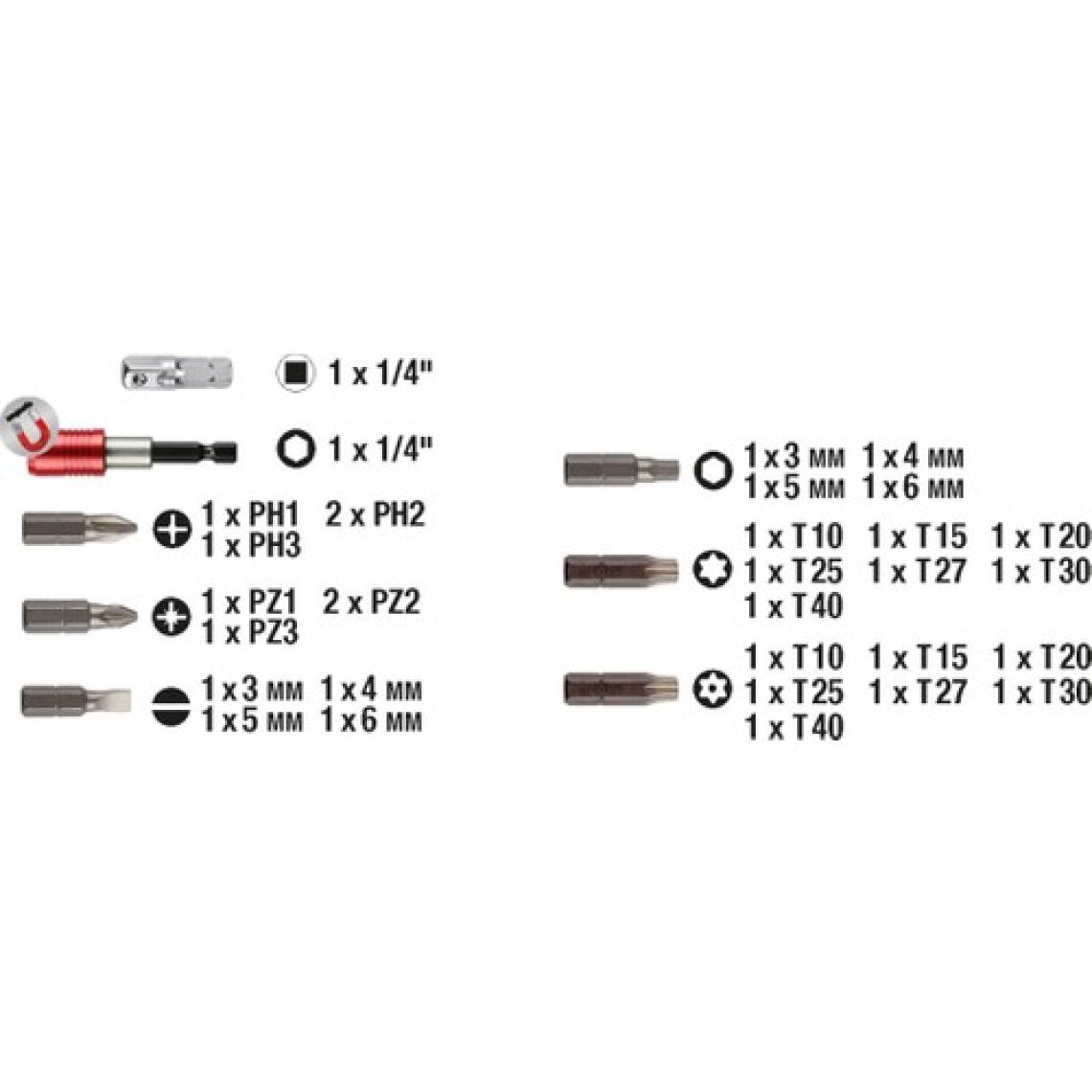 Kwb 49118490 Bits Ucu Seti - 32 Parça