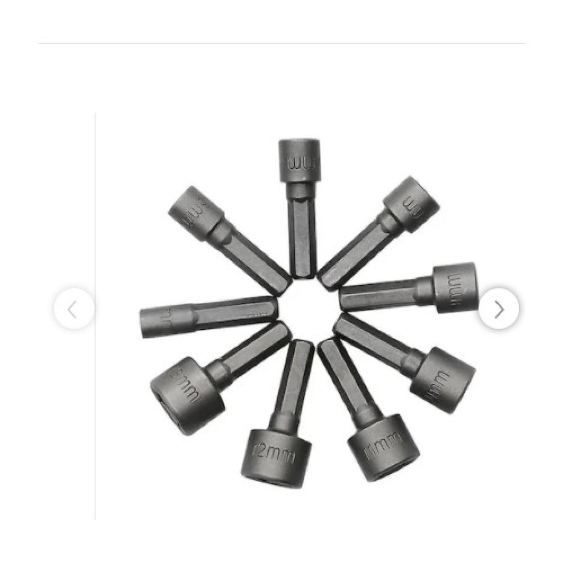Rekotools Rekotools- Somun Anahtarı Somun Sıkma Seti Matkap Uçları 9'lu