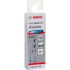 Bosch Hss Pointteq  2,5 Mm Metal Matkap Ucu (10 Adet)