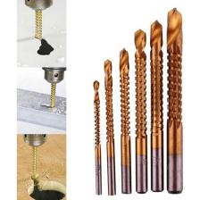 Profi̇sher Titanyum Kaplı Hss Havşa Matkap Ucu 4/5/6/7/8 mm 6'lı Set