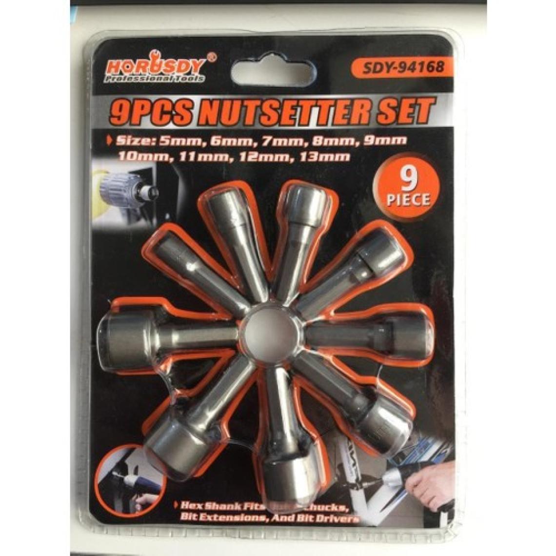 Real Özs 1889 Manyetik Somun Tutucu Bits Adaptörü Lokma 9 Parça