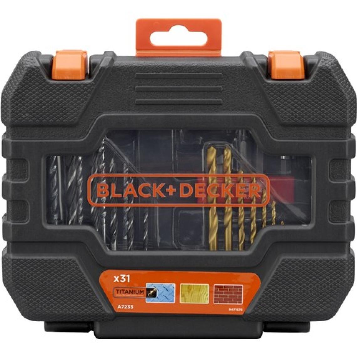 Black Decker A7233 Titanyum Matkap Ucu Seti 31 Parça