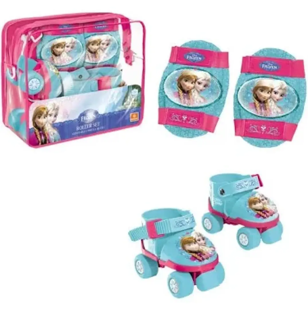 Mondo Frozen 4 Teker Paten Set İlk Adım Alıştırma Patenim 22-29
