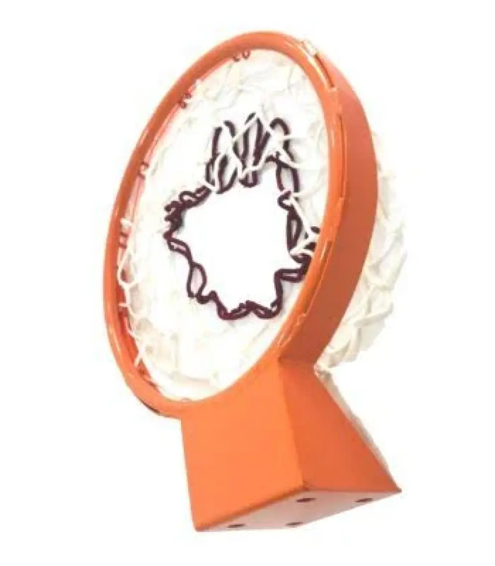 Adelinspor Standart Basketbol Çemberi 45 cm Sabit , Halkalı Ağ Bağlantısı