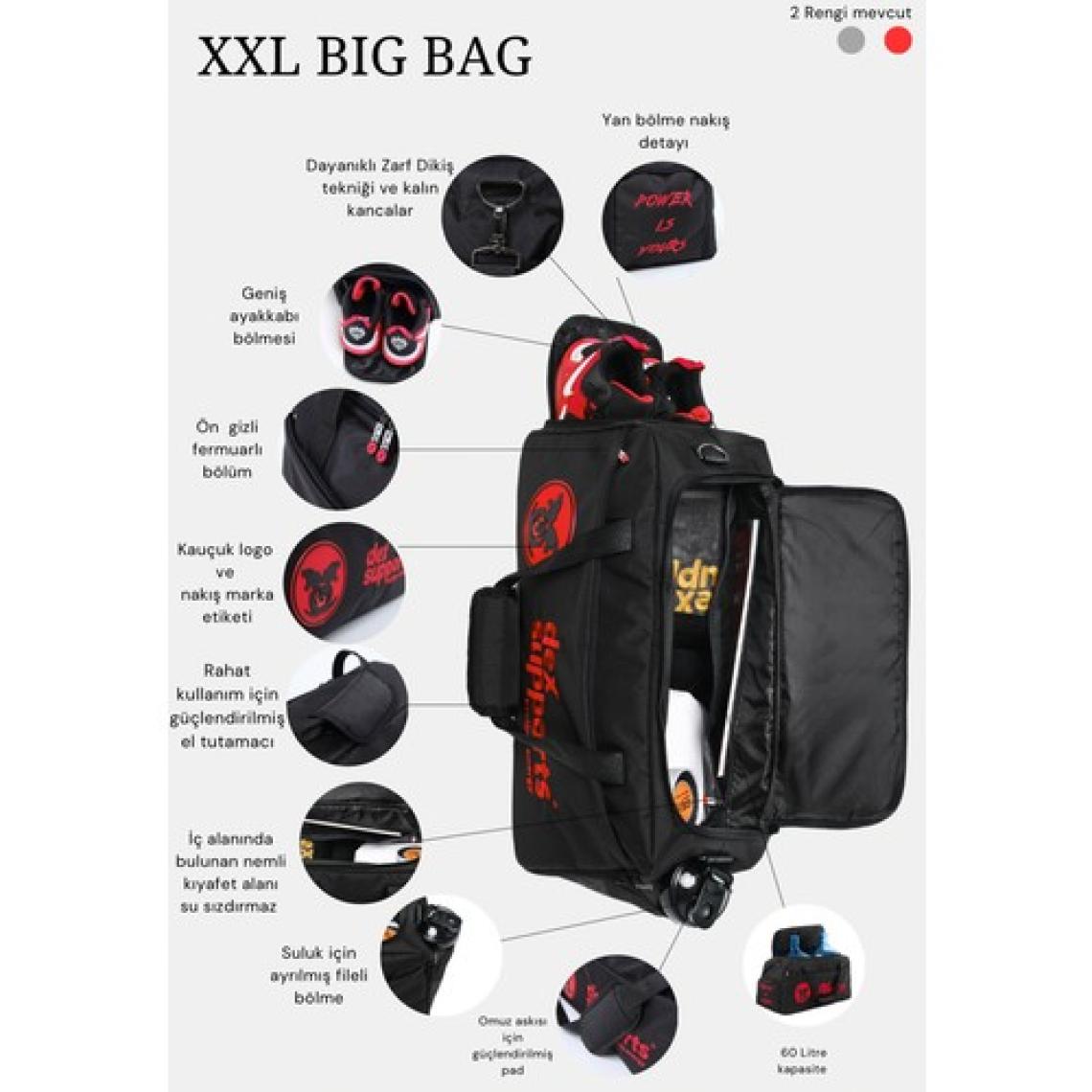 Dex Supports  Spor Çanta XXL BIGBAG – Gym Holdall-Gym Bags