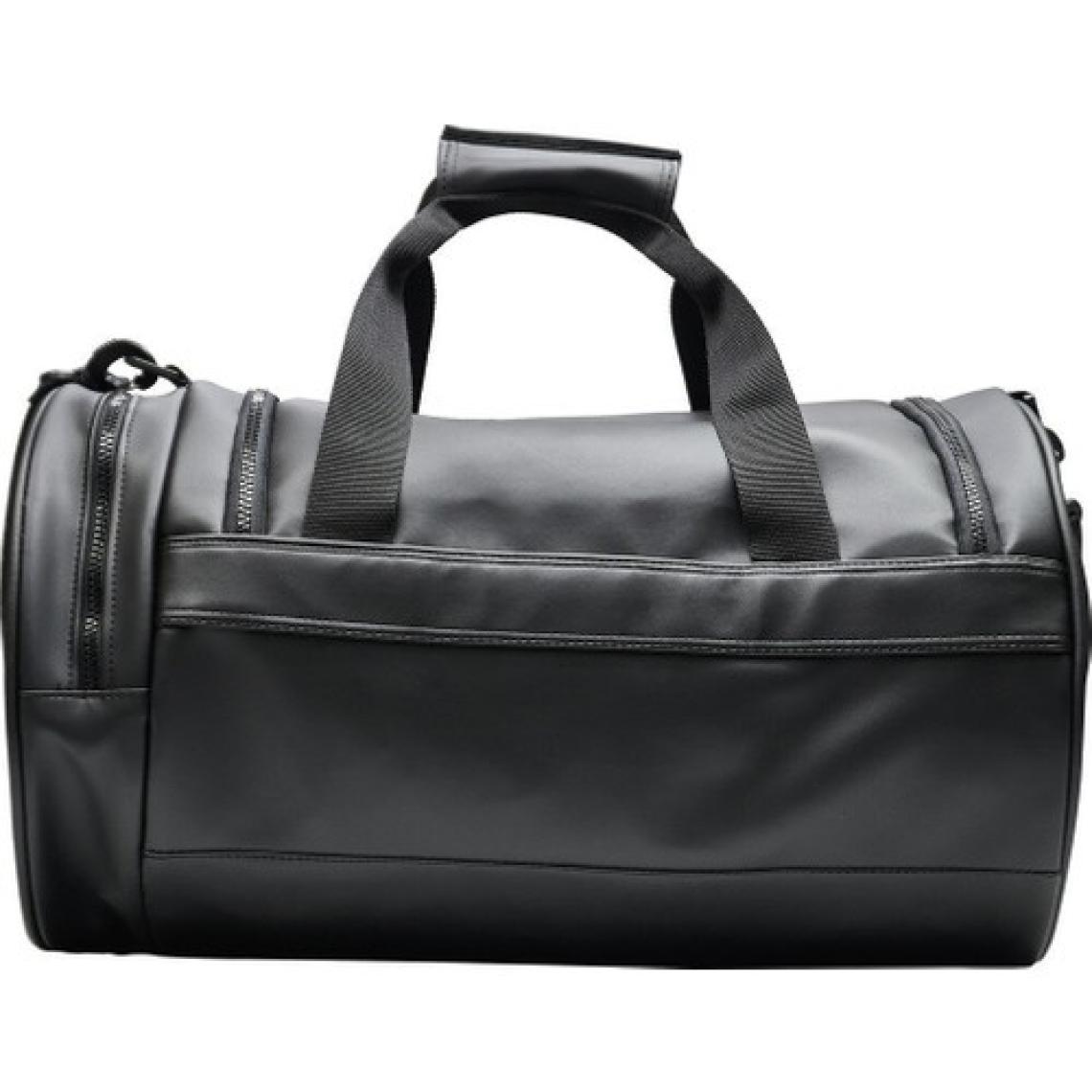 Musclecloth Elite Duffel Bag Silindir Spor Çanta Siyah 28 L