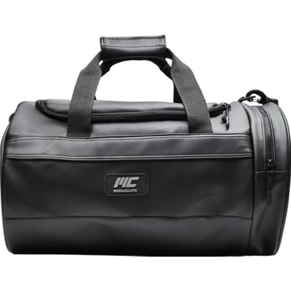 Musclecloth Elite Duffel Bag Silindir Spor Çanta Siyah 28 L