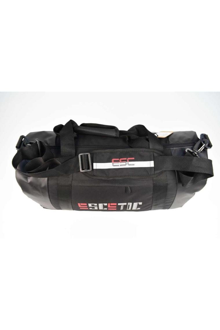 Escetic Siyah Unisex Su Geçirmez Omuz Askılı Spor Fitness Seyahat Çanta C5005