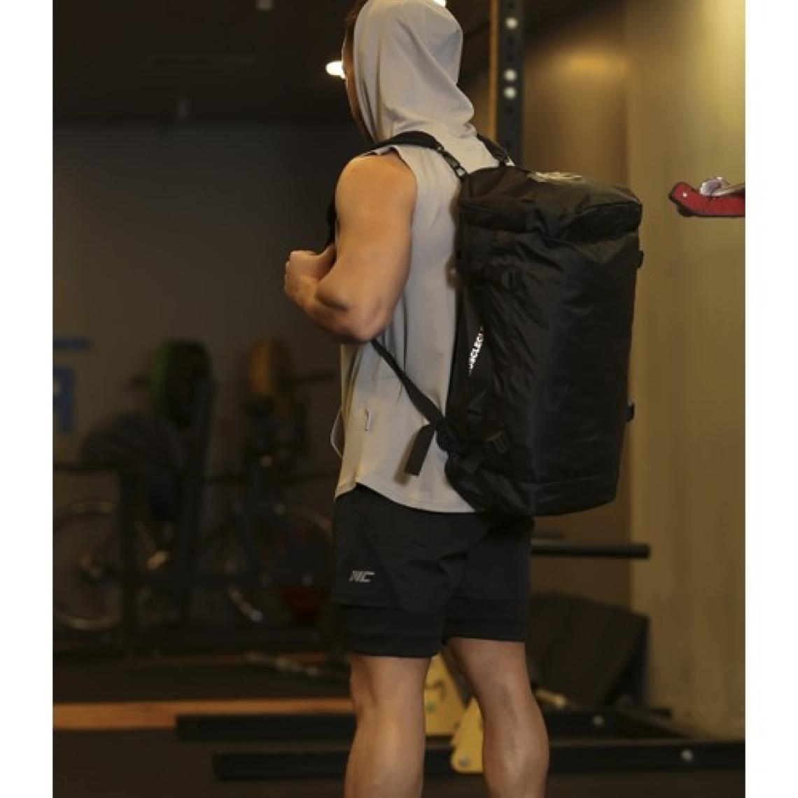Musclecloth Convertible Spor Çanta Siyah 40 L