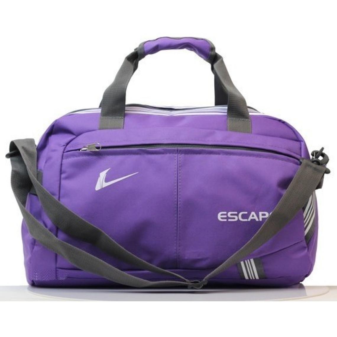 Escape Büyük Boy Spor Seyahat Çantası Mor