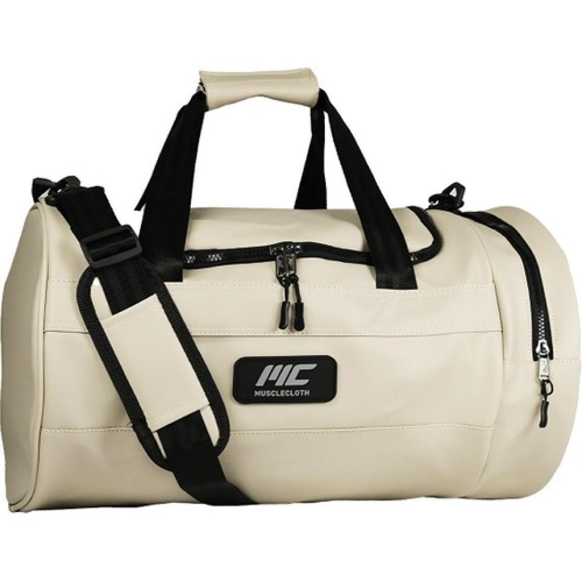 Musclecloth Elite Duffel Bag Silindir Spor Çanta Bej 28 L