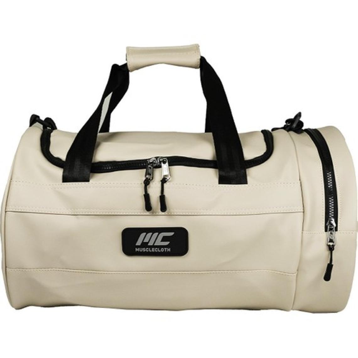 Musclecloth Elite Duffel Bag Silindir Spor Çanta Bej 28 L