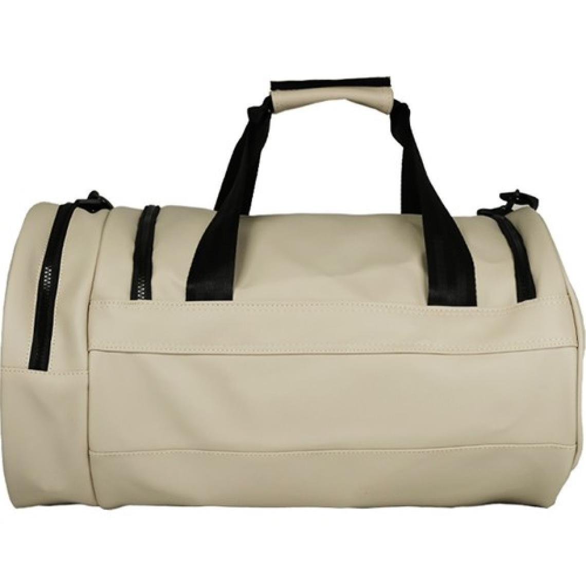 Musclecloth Elite Duffel Bag Silindir Spor Çanta Bej 28 L